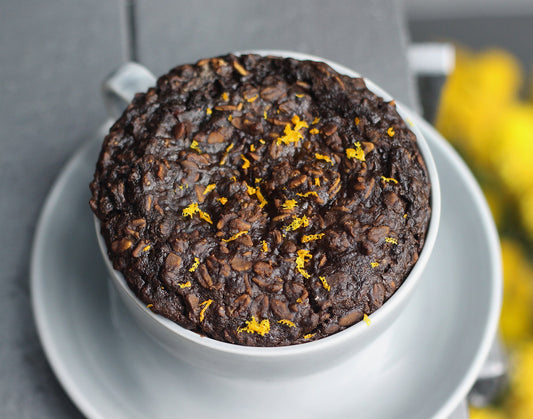 Peanut Butter Chocolate Overnight Oats With Plant Protein Powder - Näck