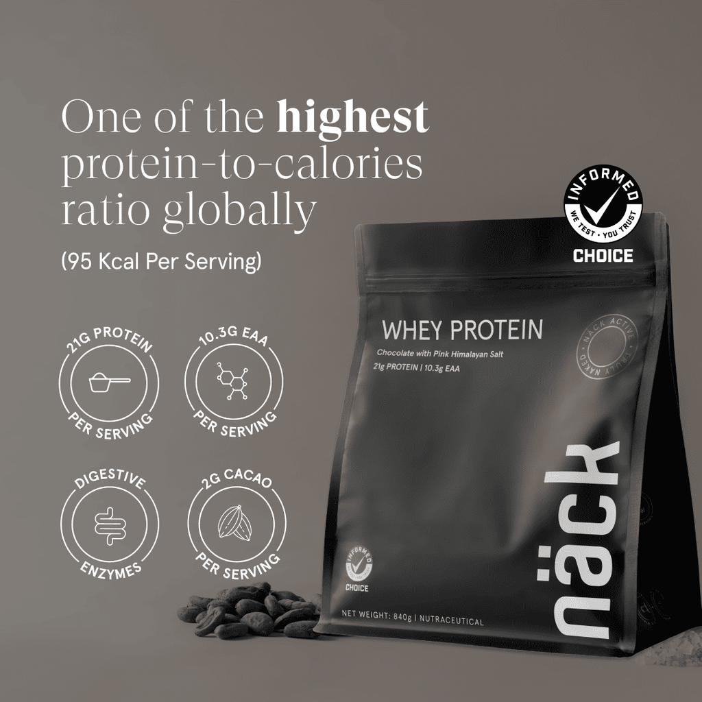 Whey Protein - Chocolate with Pink Himalayan Salt