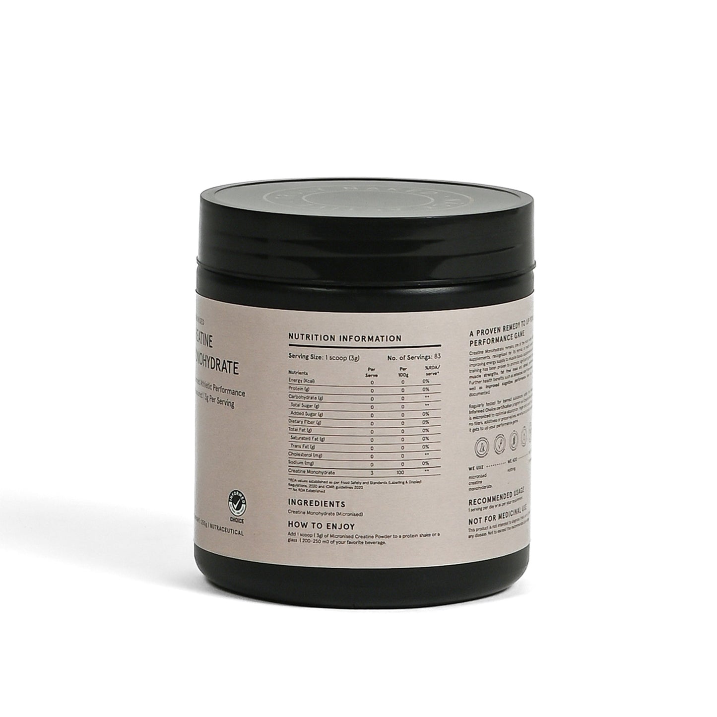 Micronised Creatine Monohydrate