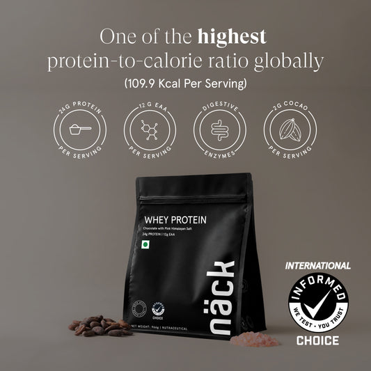 Whey Protein - Chocolate with Pink Himalayan Salt