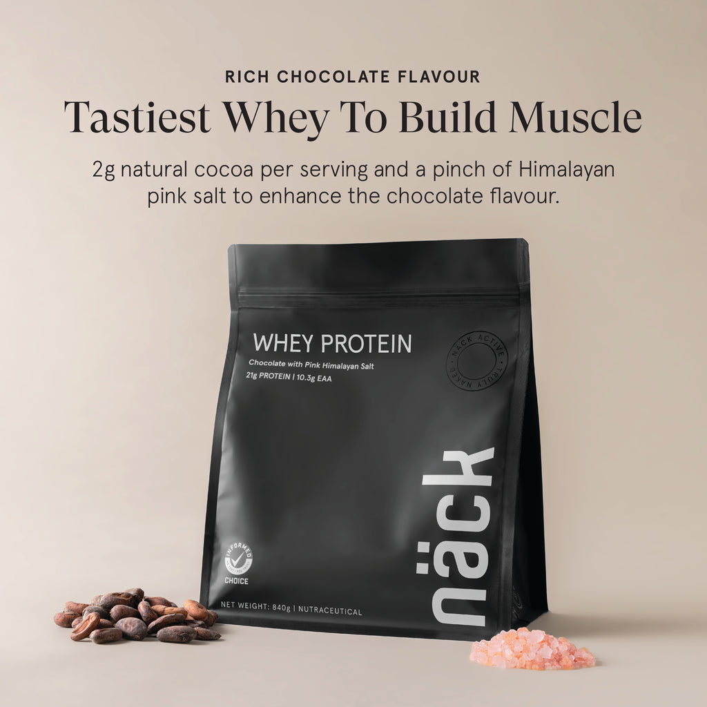 Whey Protein - Chocolate with Pink Himalayan Salt
