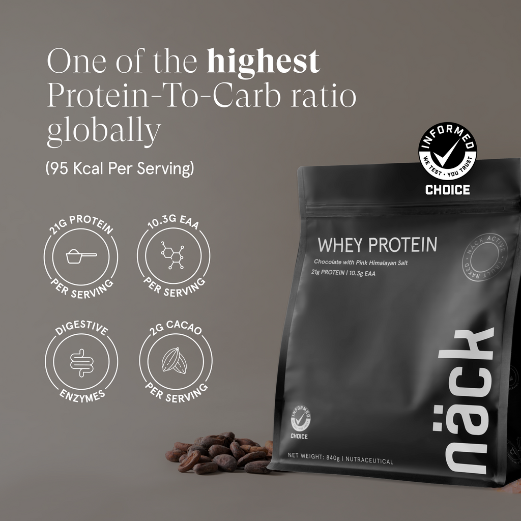 Whey Protein - Chocolate with Pink Himalayan Salt
