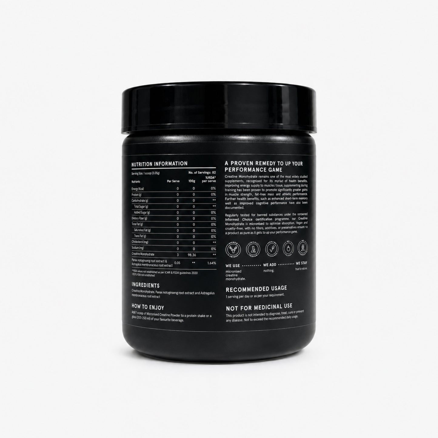Micronised Creatine Monohydrate