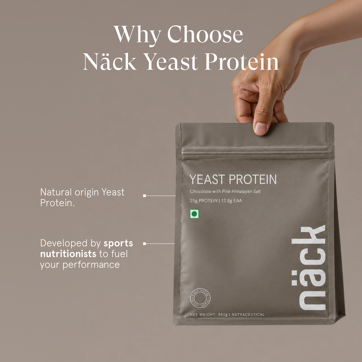 Yeast Protein - Chocolate with Pink Himalayan Salt
