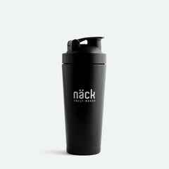 Stainless Steel Shaker - Black 600ml